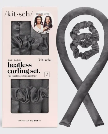 KITSCH Heatless Curling Set grijs